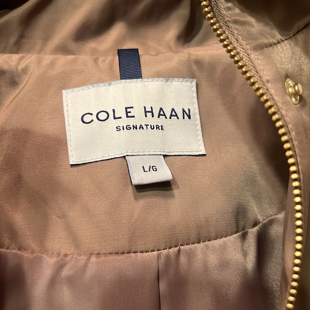 Cole Haan Women's Lightweight Travel Jacket - Truffle - Picture 2 of 5